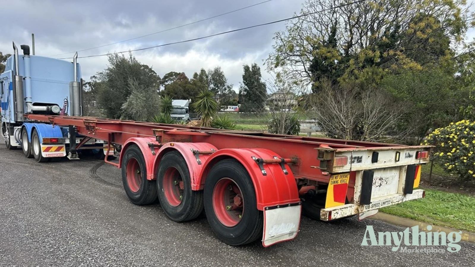 Used Skeletal Trailer