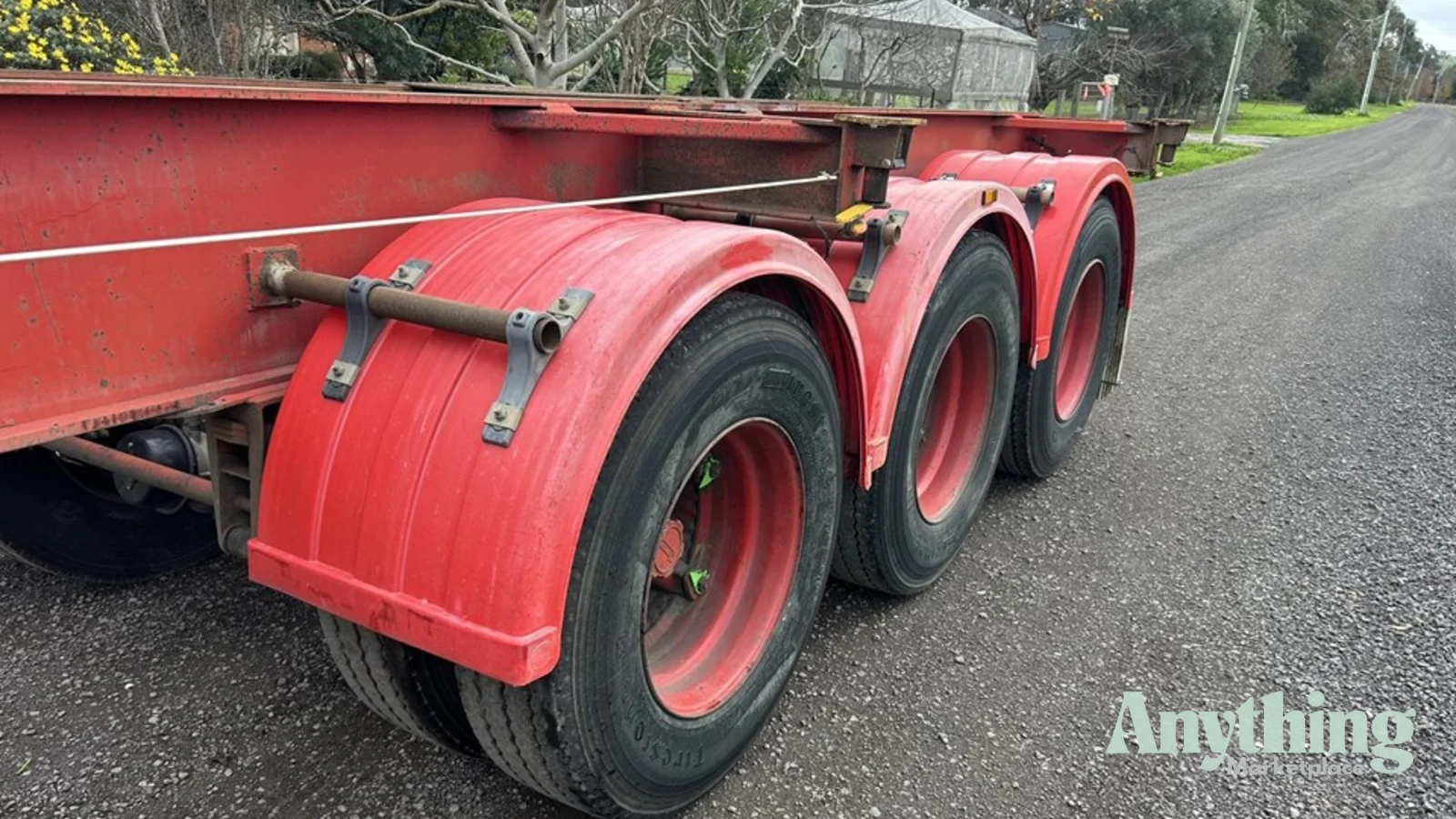 Used Skeletal Trailer