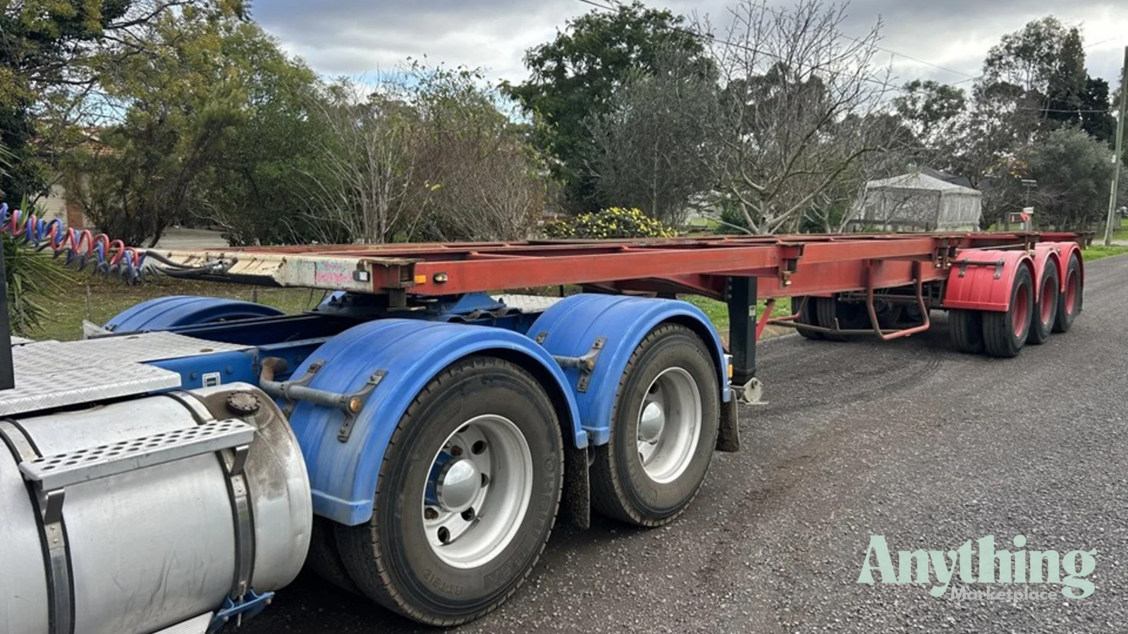 Used Skeletal Trailer
