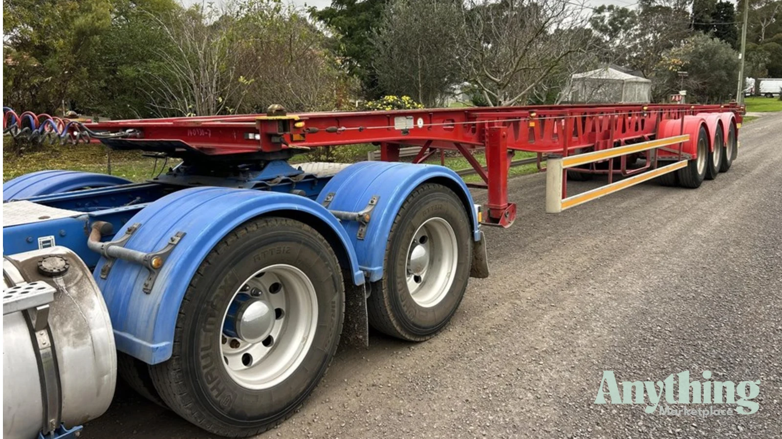 Used Skeletal Trailer