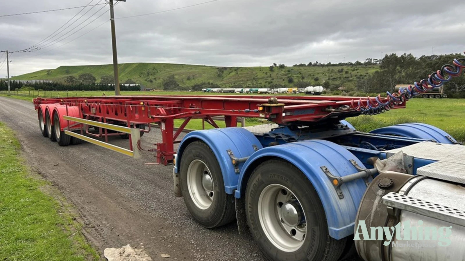Used Skeletal Trailer