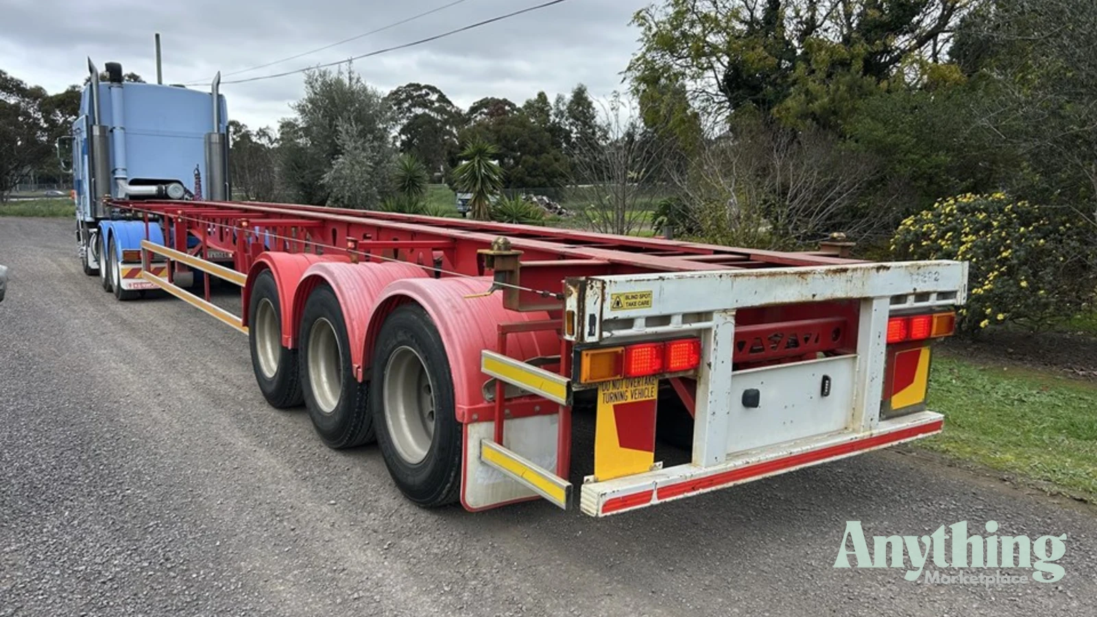 Used Skeletal Trailer