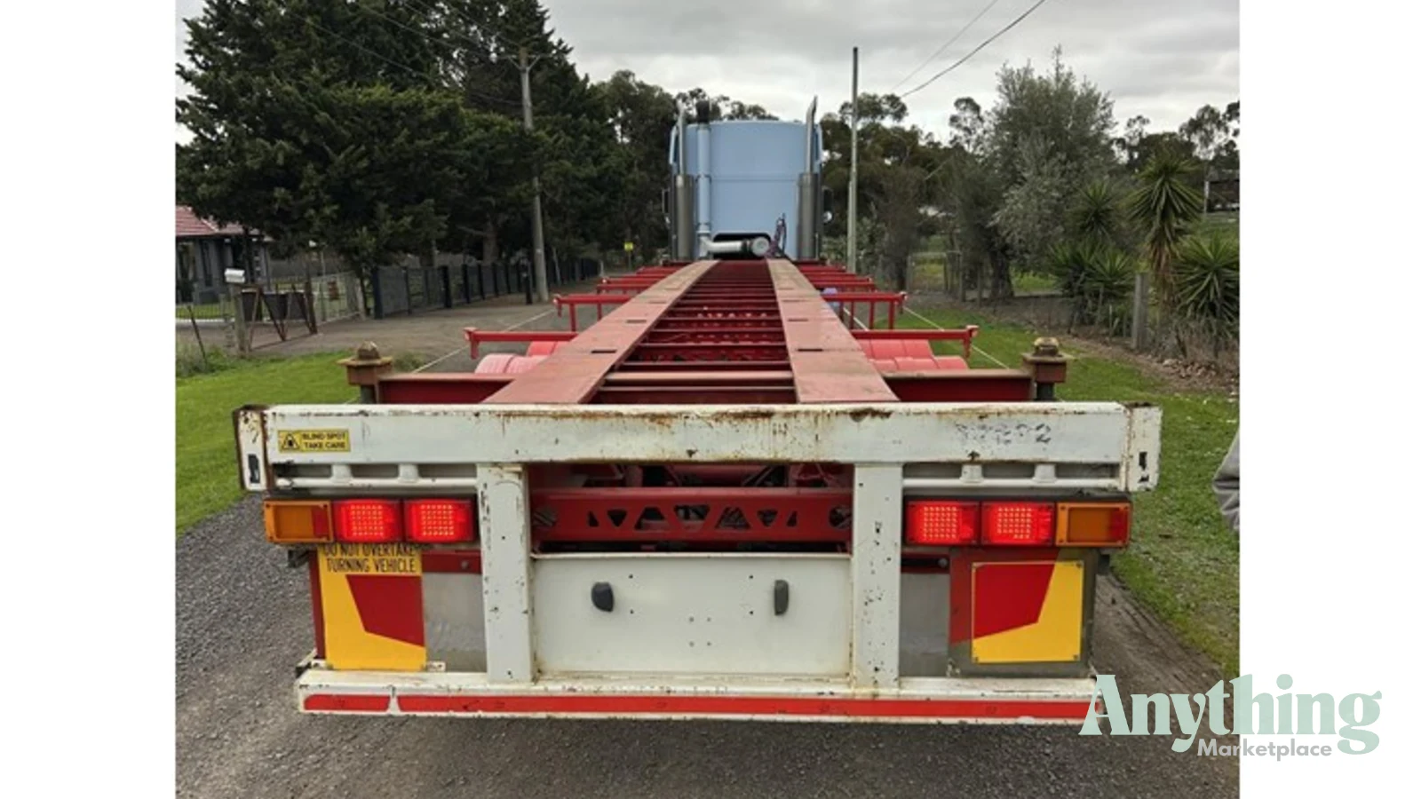 Used Skeletal Trailer