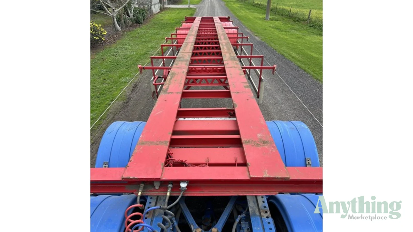 Used Skeletal Trailer