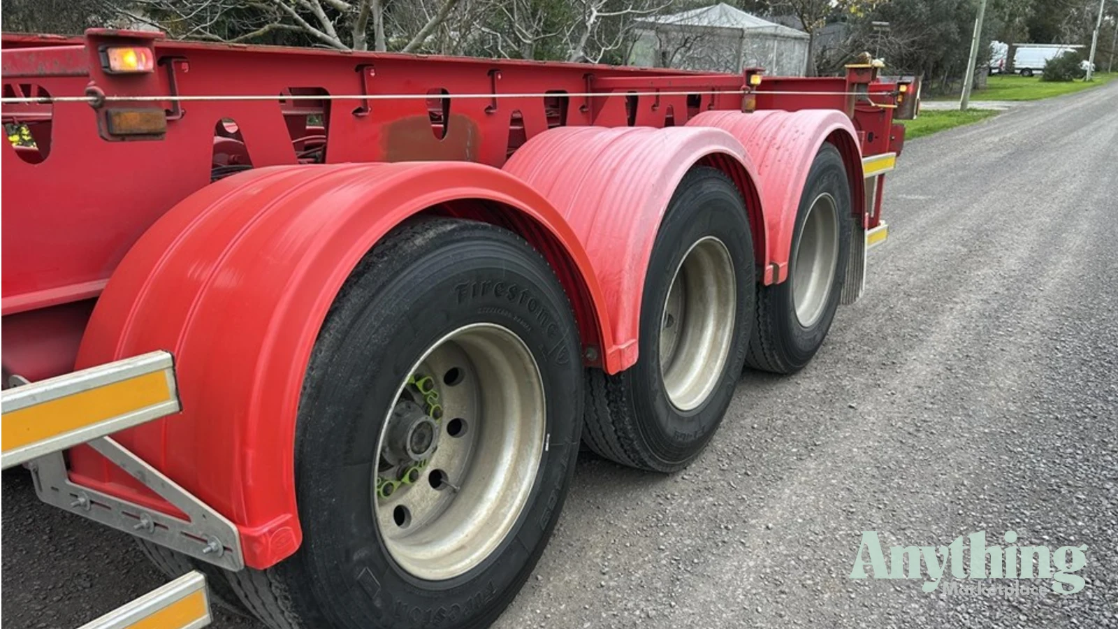 Used Skeletal Trailer