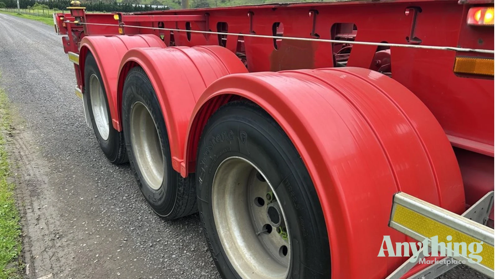Used Skeletal Trailer