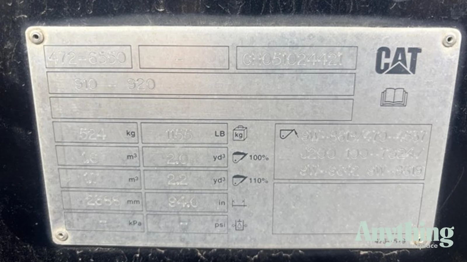 2021 Used Caterpillar 910 Loaders