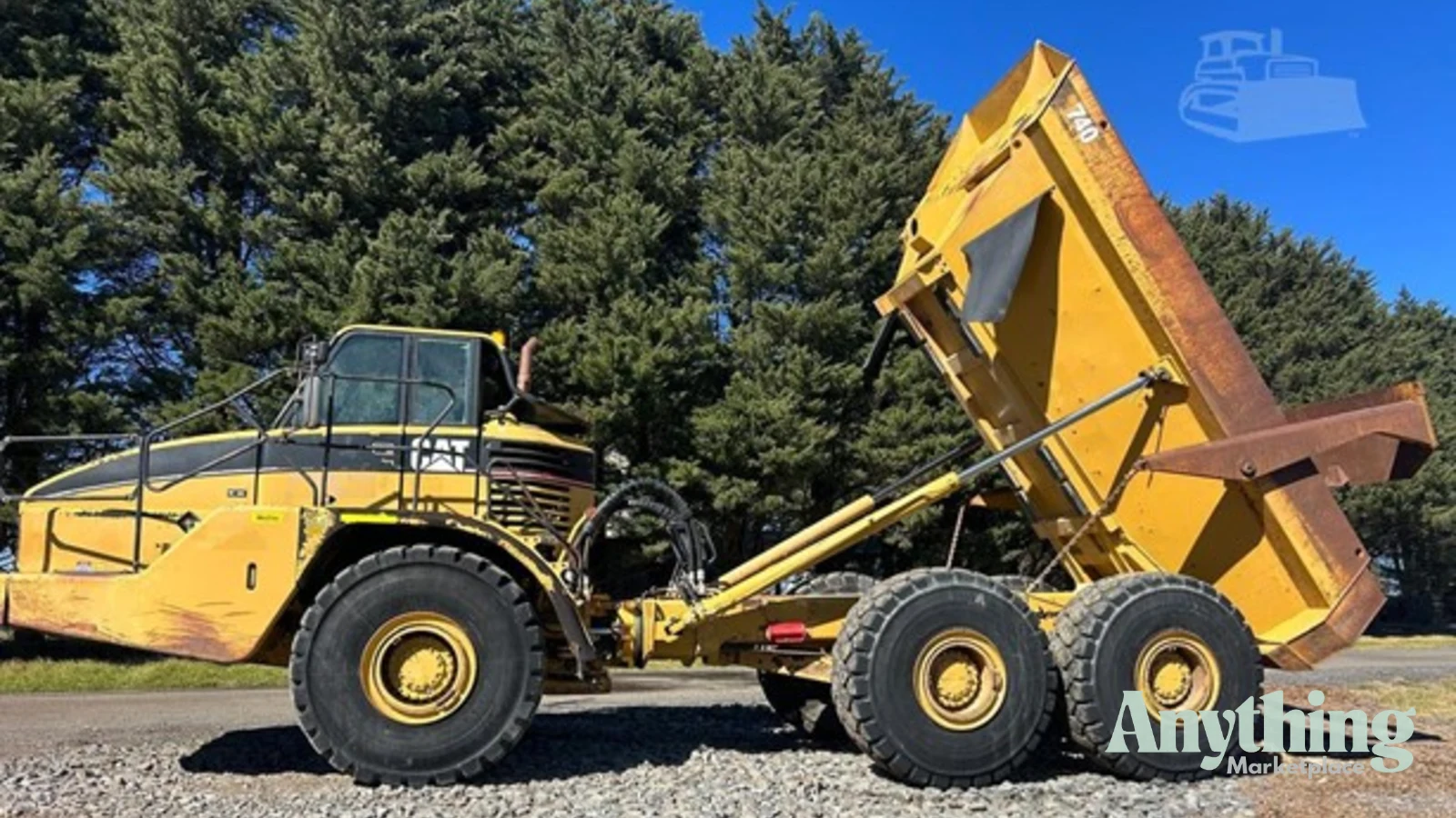 2007 Used Caterpillar 740 Dump Truck