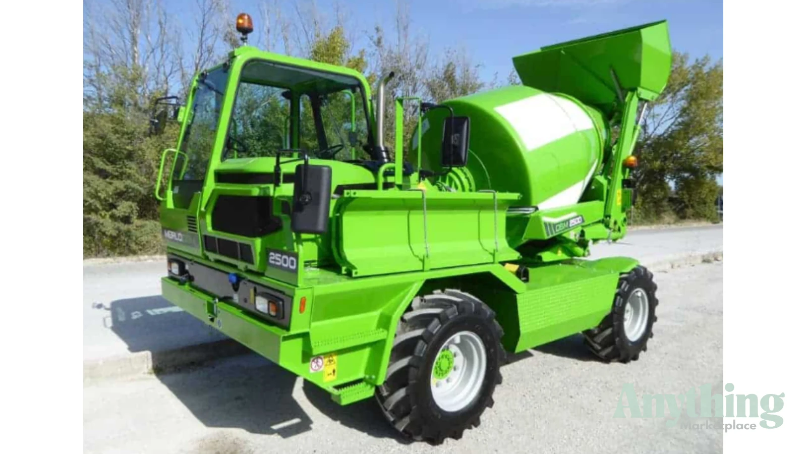 New Merlo DBM 2500-DBM 3500 Cement Mixers