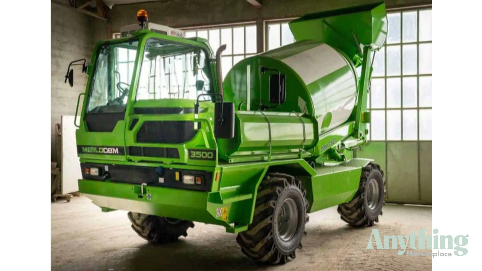 New Merlo DBM 2500-DBM 3500 Cement Mixers
