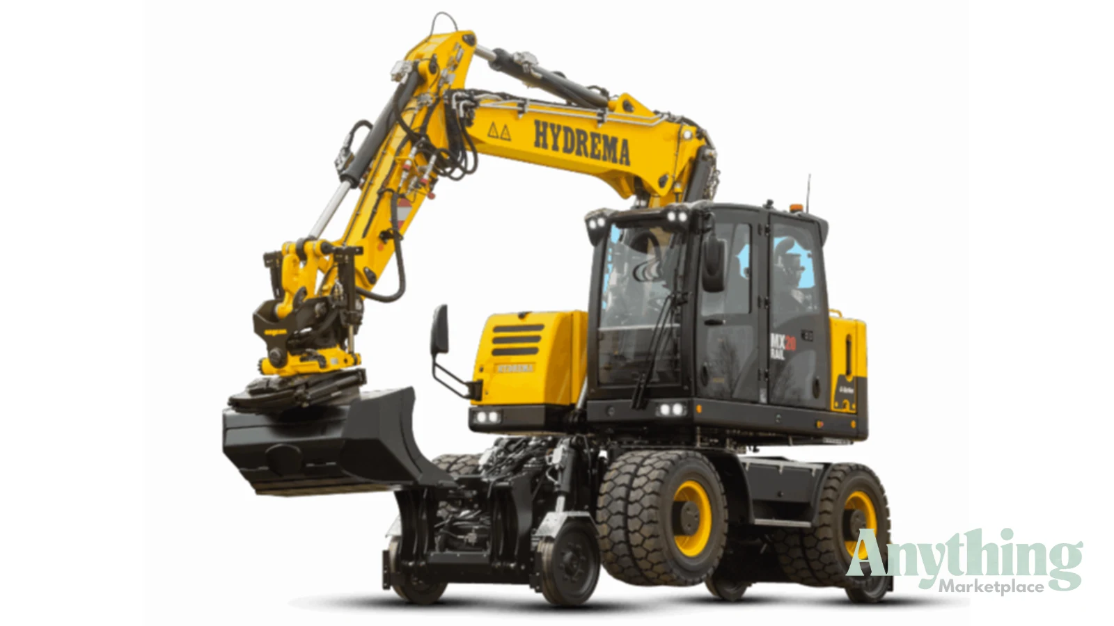 New Hydrema MX17G Rail Excavators