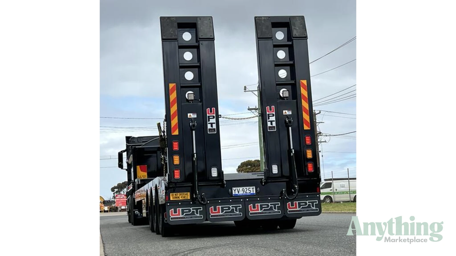 UPT Tri Axle Trailers 30T ATM BPW Rear Steer
