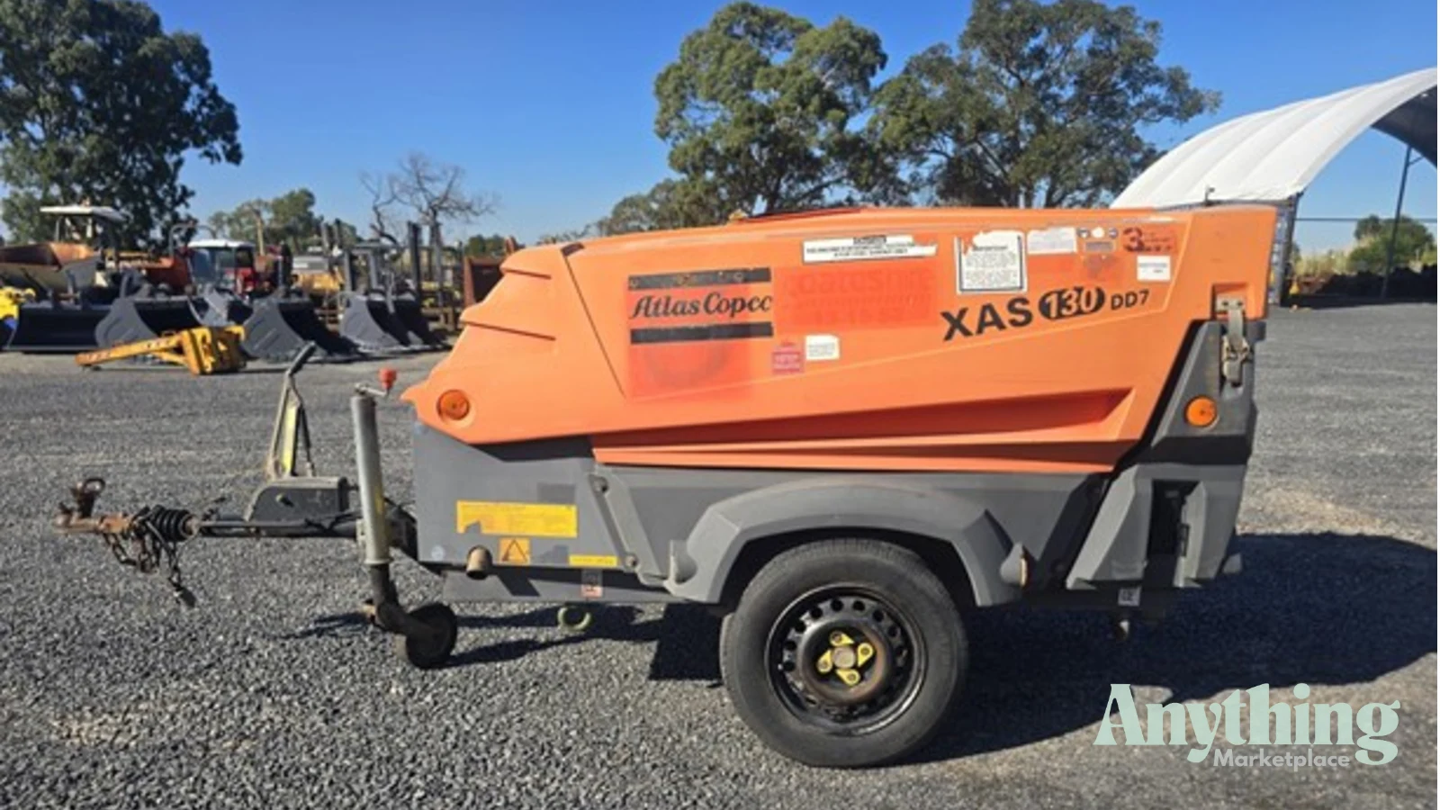 2018 Used Atlas Copco XAS130DD7 Air Compressors
