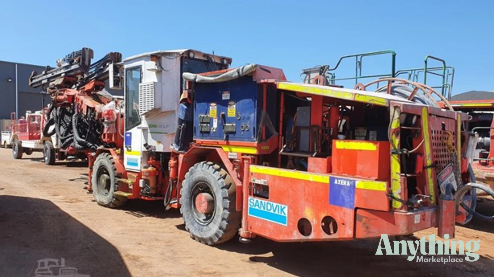 2005 Used Sandvik AXERA 7-260 Jumbo Drills