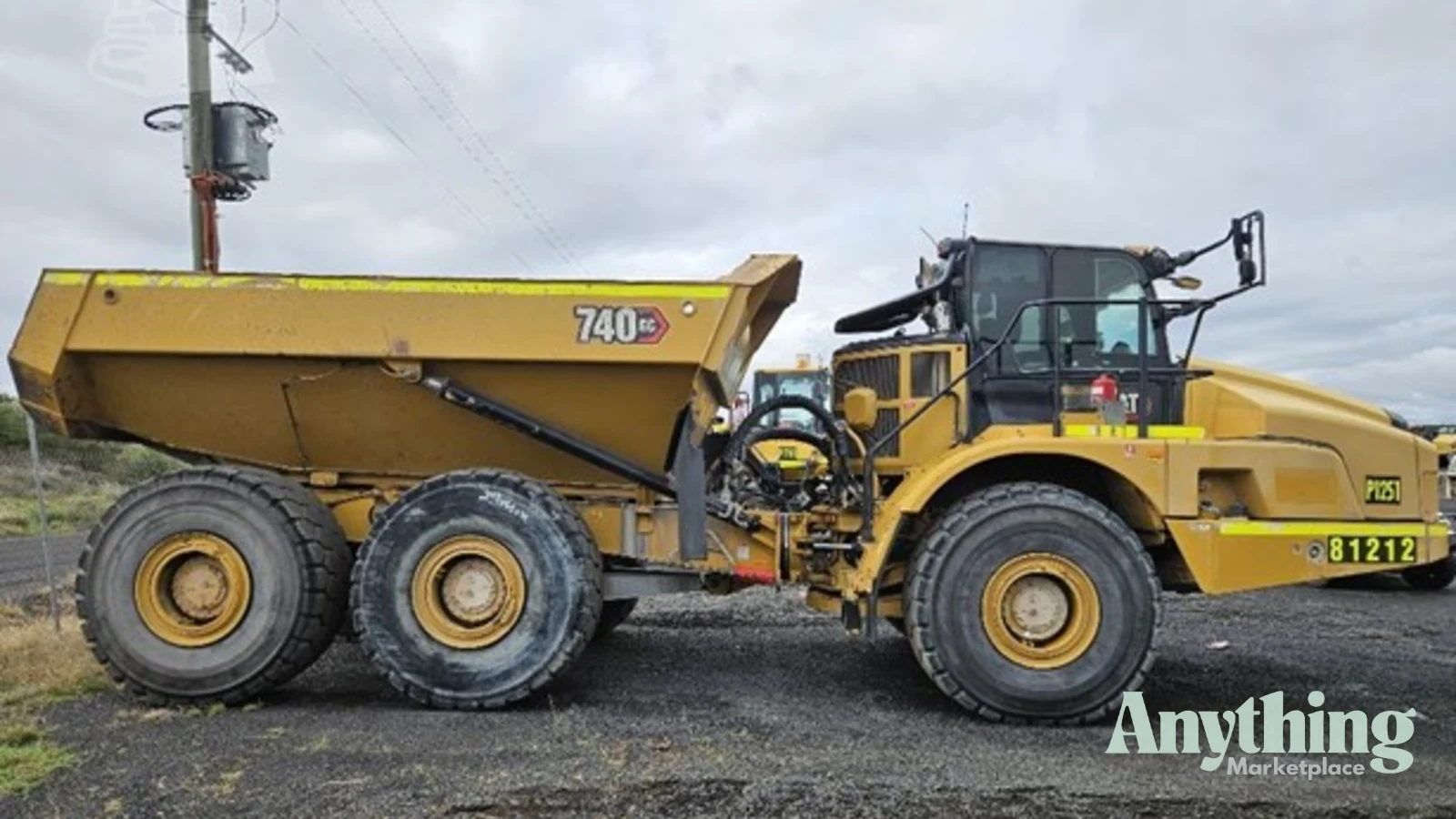2020 Used Caterpillar 740 GC Dump Truck