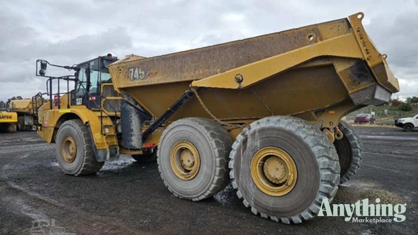 2018 Used Caterpillar 745 Dump Truck
