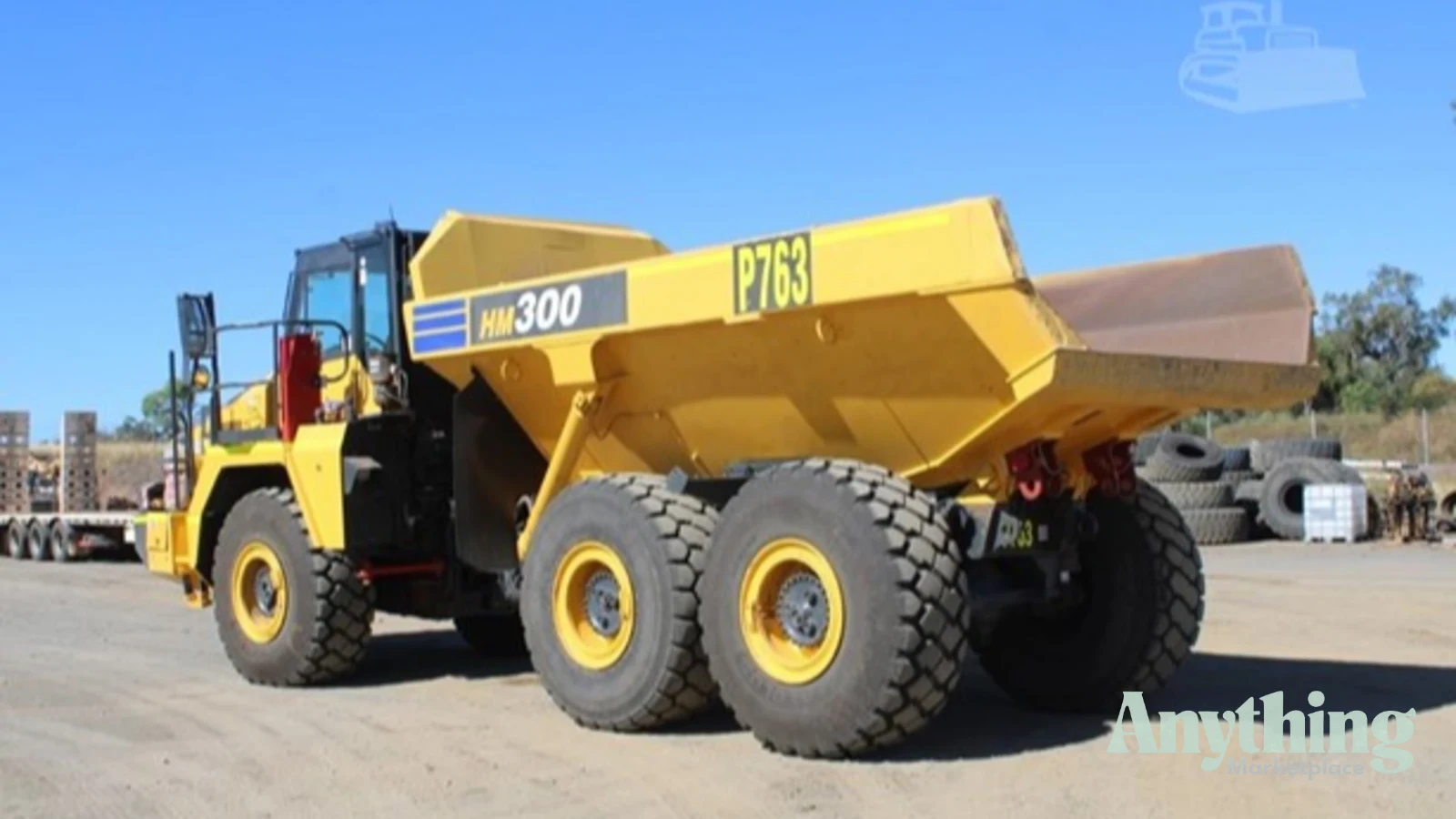 2017 Used KOMATSU HM300-2 Dump Truck