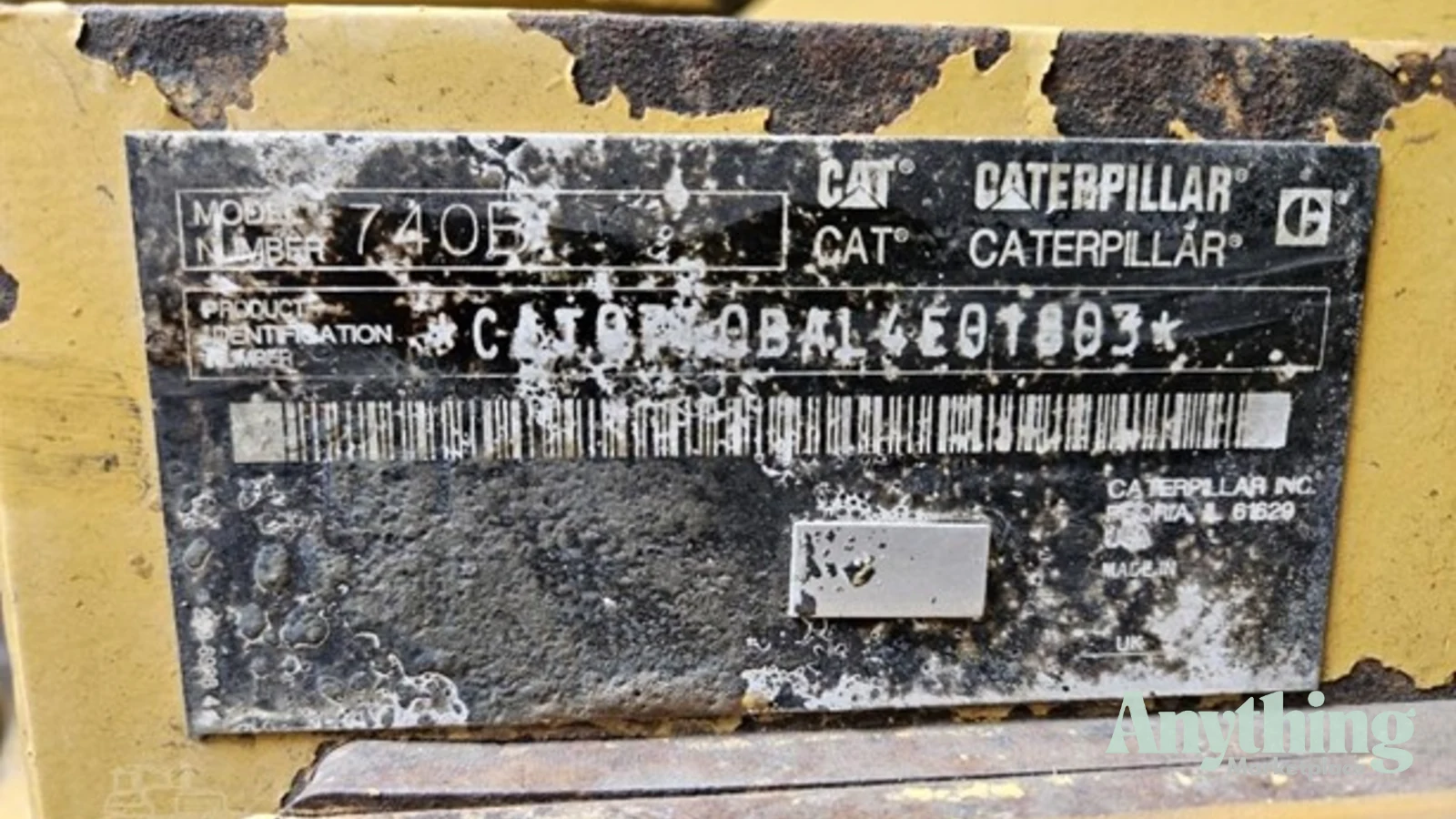 2012 Used Caterpillar 740B Dump Truck