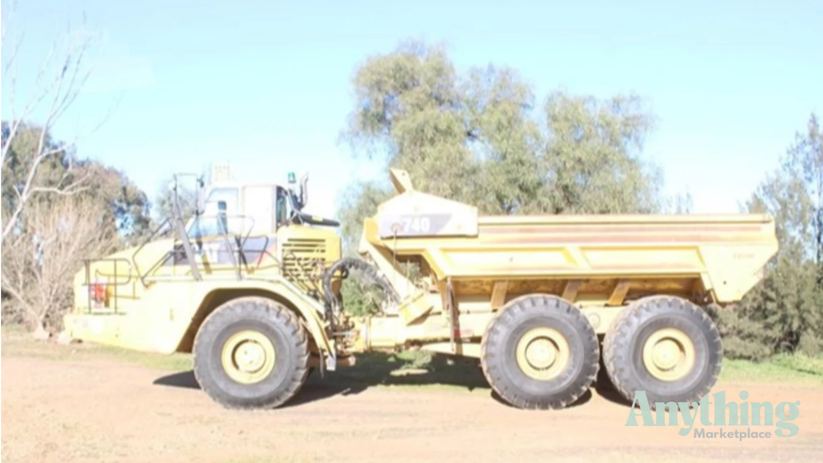 2010 Used Caterpillar 740 EJ Dump Truck