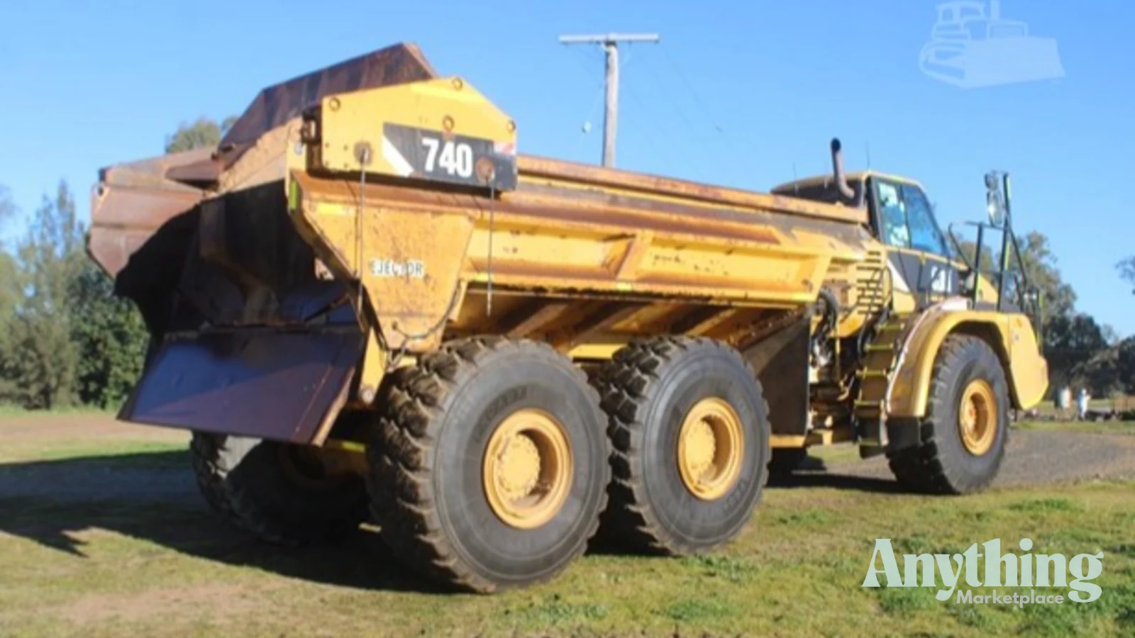 2010 Used Caterpillar 740 EJ Dump Truck