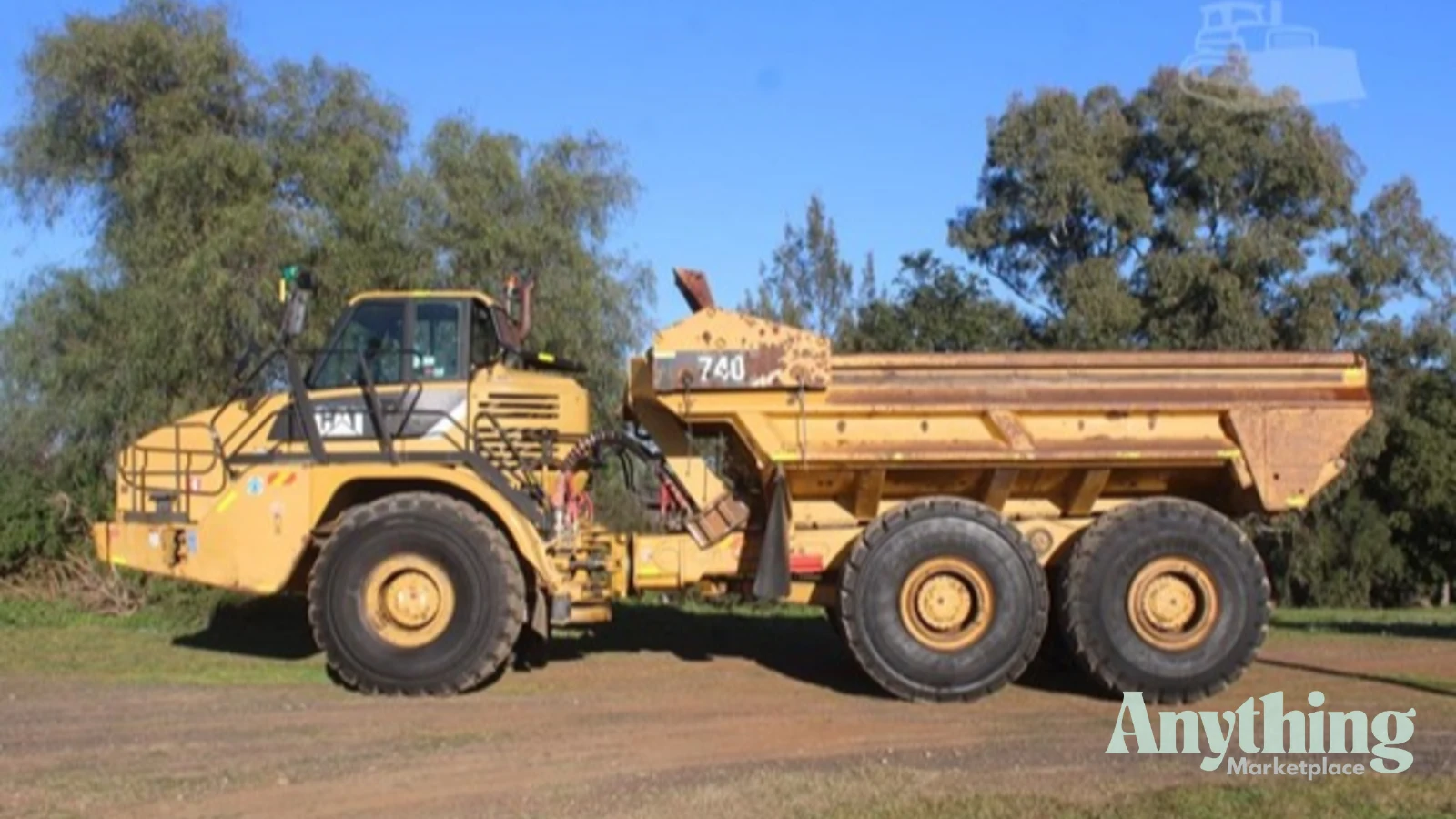 2010 Used Caterpillar 740 EJ Dump Truck