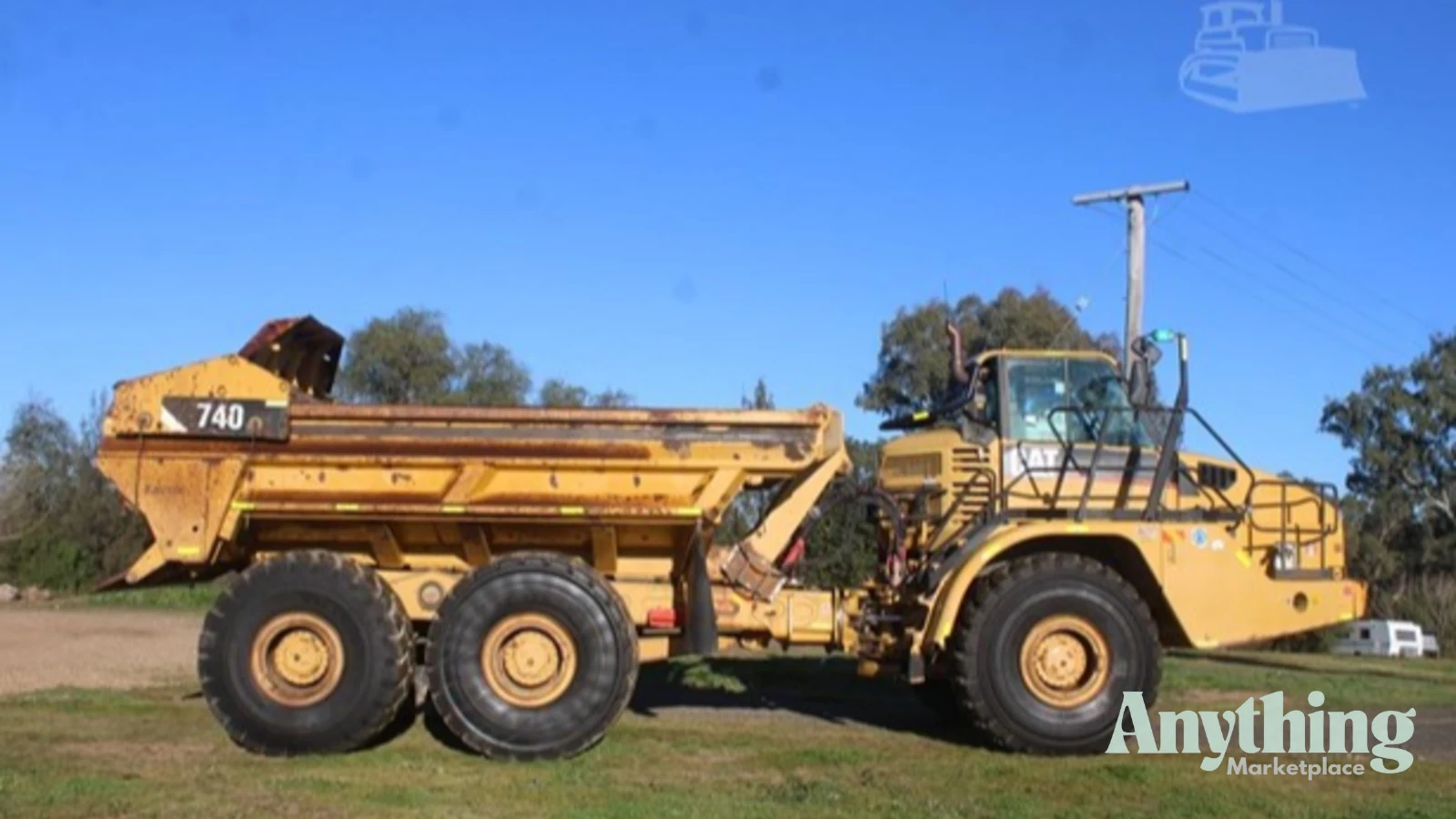 2010 Used Caterpillar 740 EJ Dump Truck