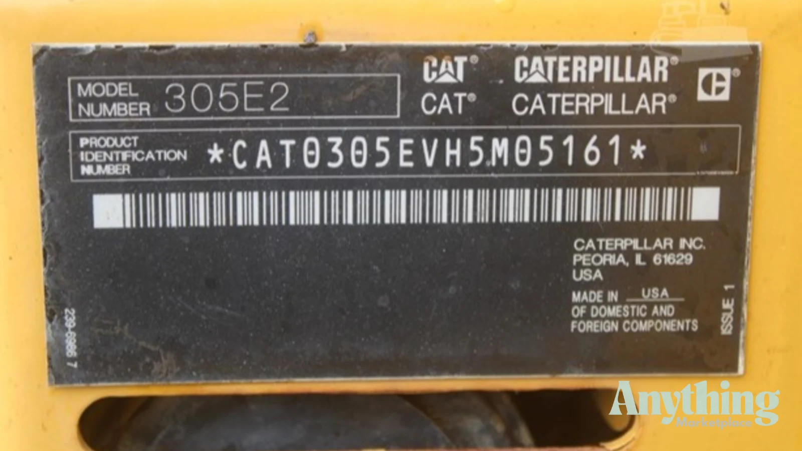 2017 Used Caterpillar 305E2 CR Excavators
