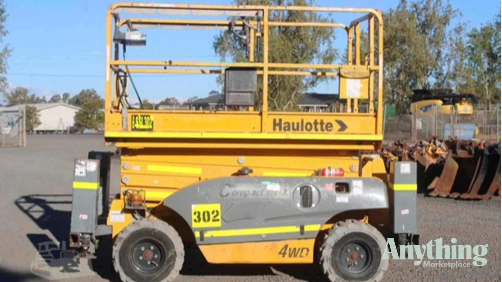 2017 Used Haulotte Compact 12DX Scissor Lifts