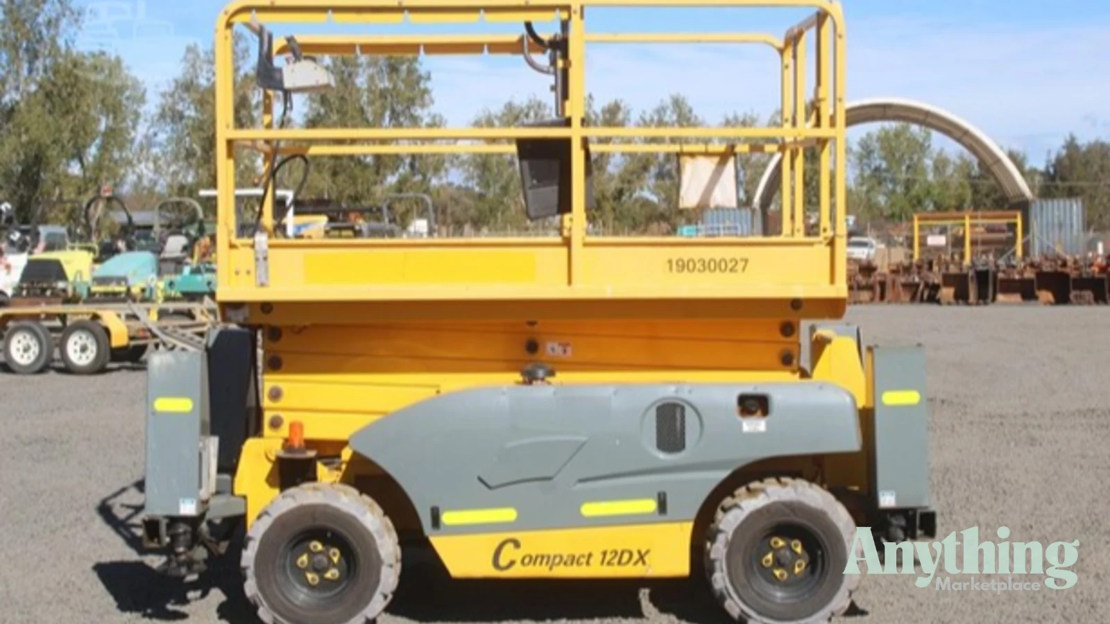 2013 Used Haulotte Compact 12DX Scissor Lifts
