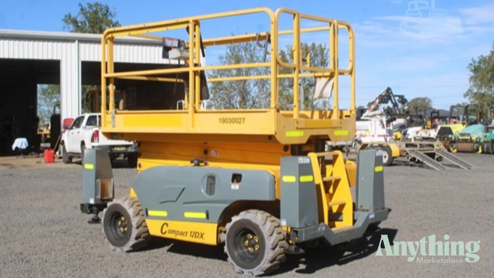2013 Used Haulotte Compact 12DX Scissor Lifts