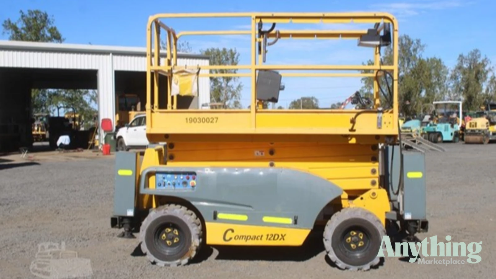 2013 Used Haulotte Compact 12DX Scissor Lifts