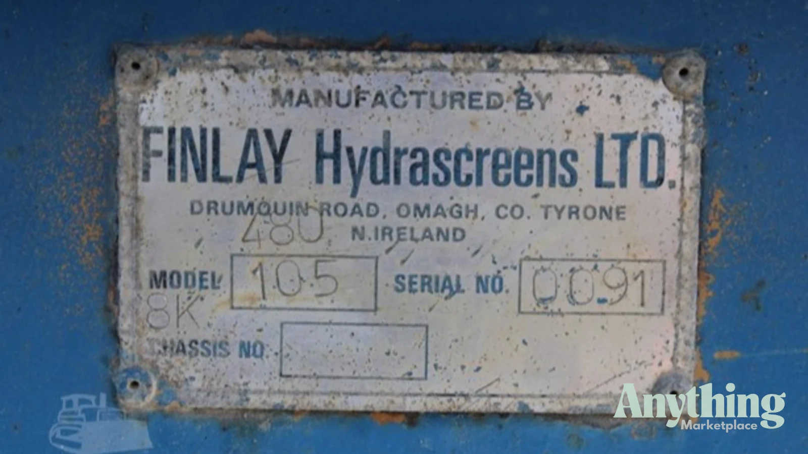 Used Finlay 105 Feeder Hoppers