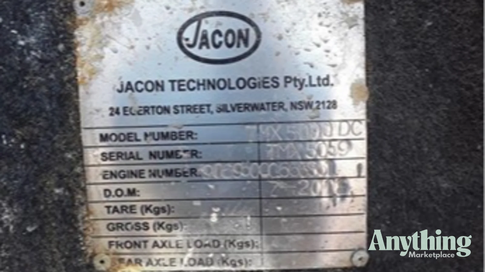 2018 Used JACON TRANSMIX 5000DC Other