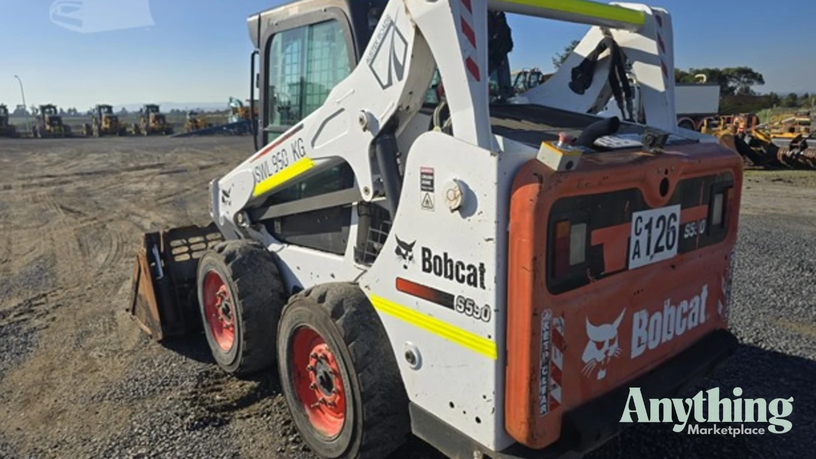 2014 Used Bobcat S590 Skid Steers