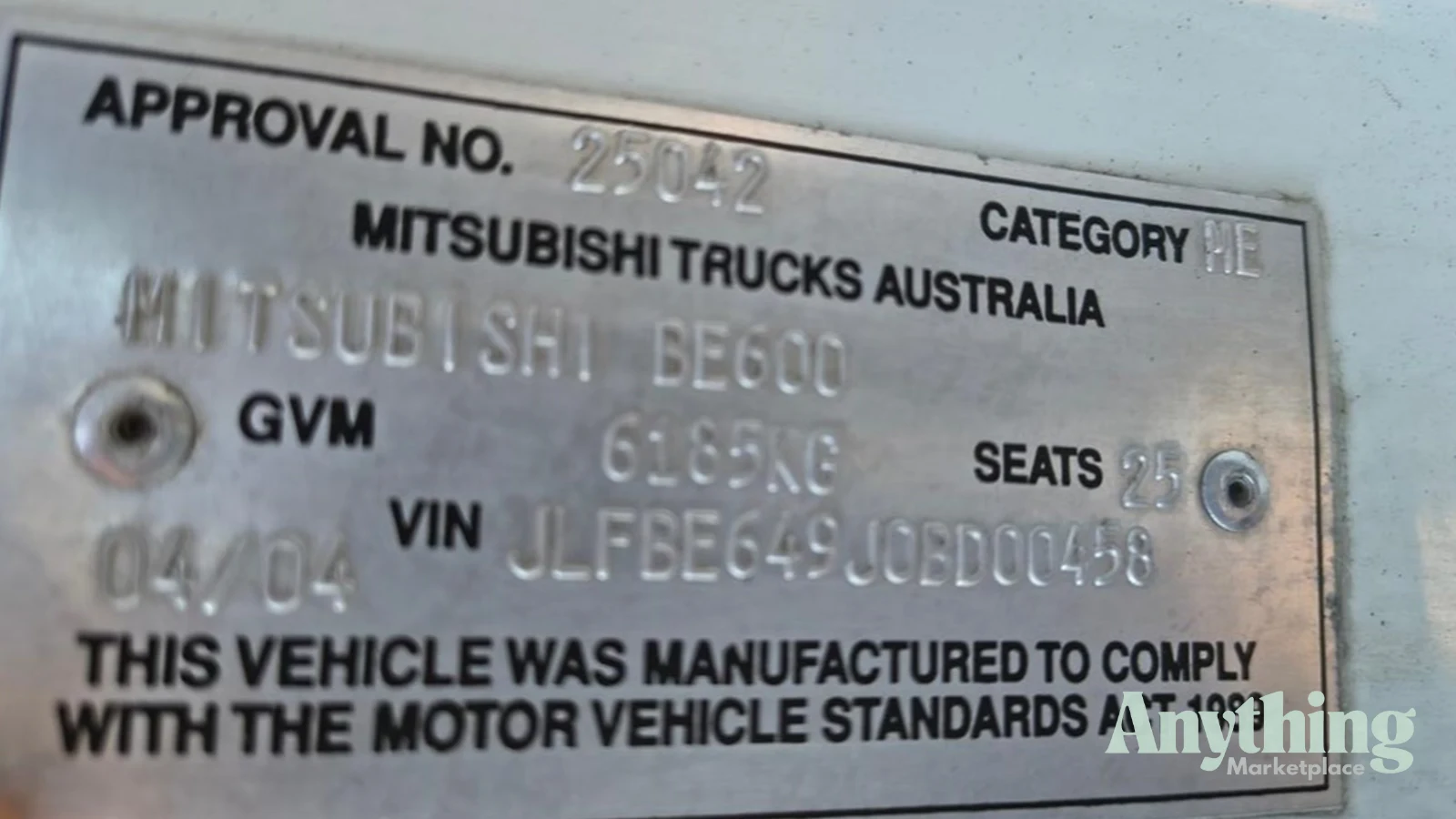 2004 Used Mitsubishi Rosa Bus