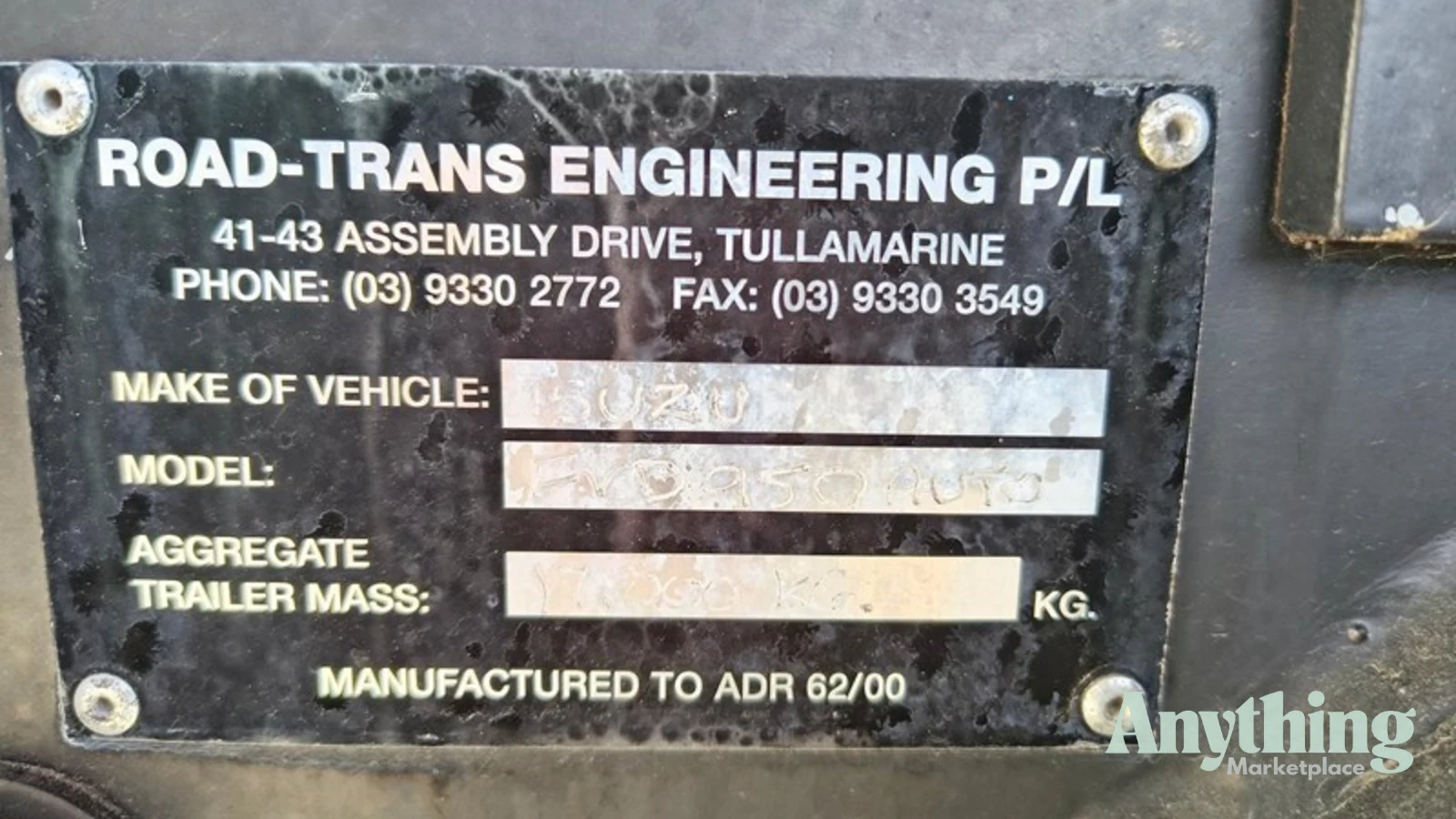 2006 Used Isuzu F-Series Tipper