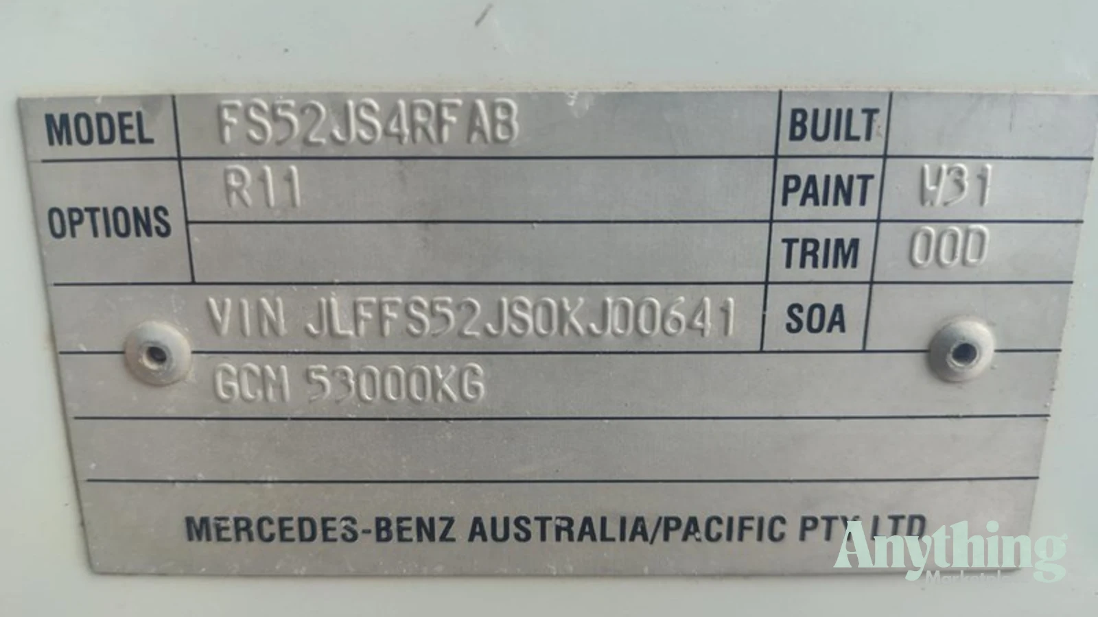 2010 Used Mitsubishi FS 8X4 Cab Chassis