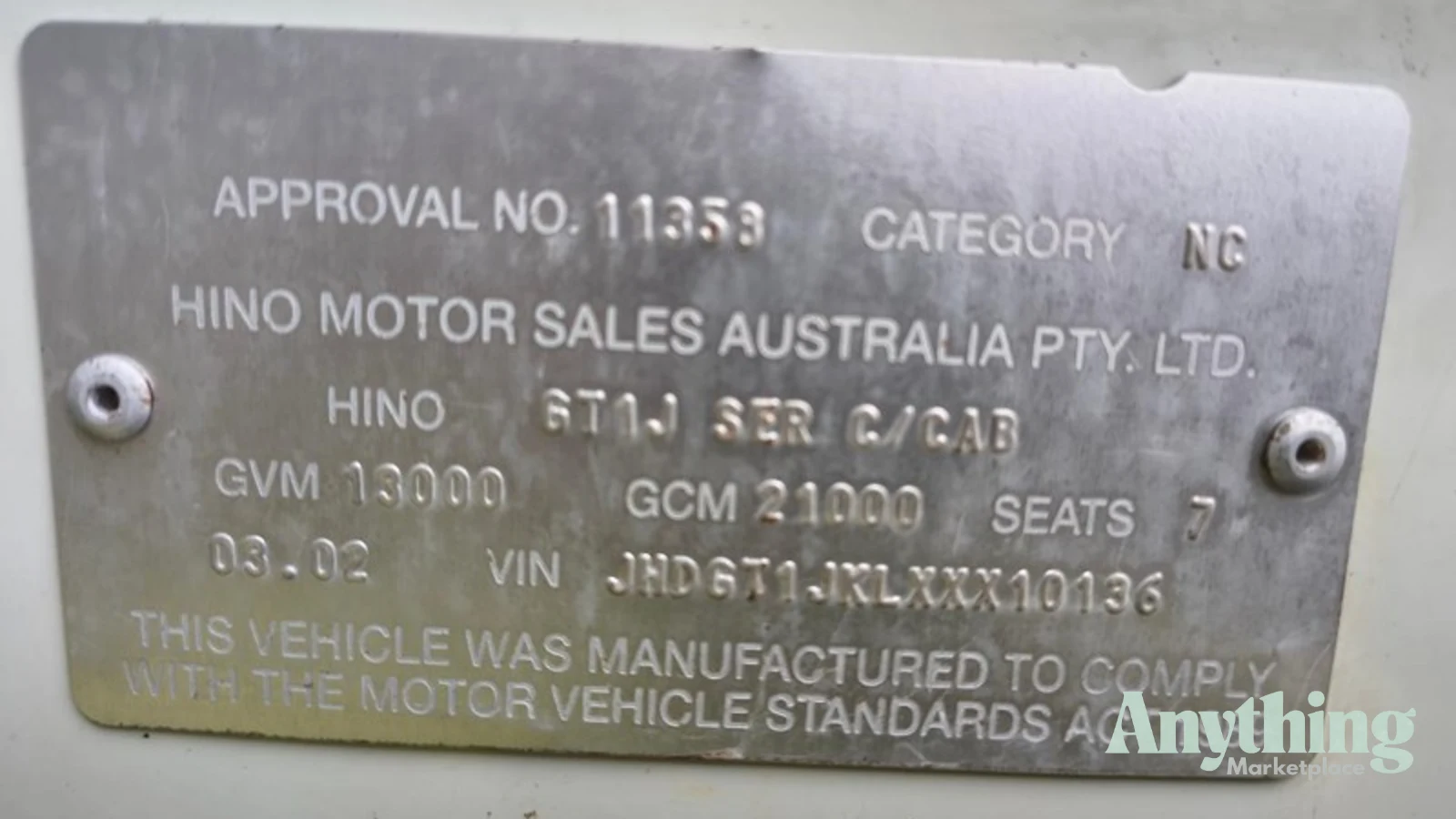 2002 Used Hino Ranger Other