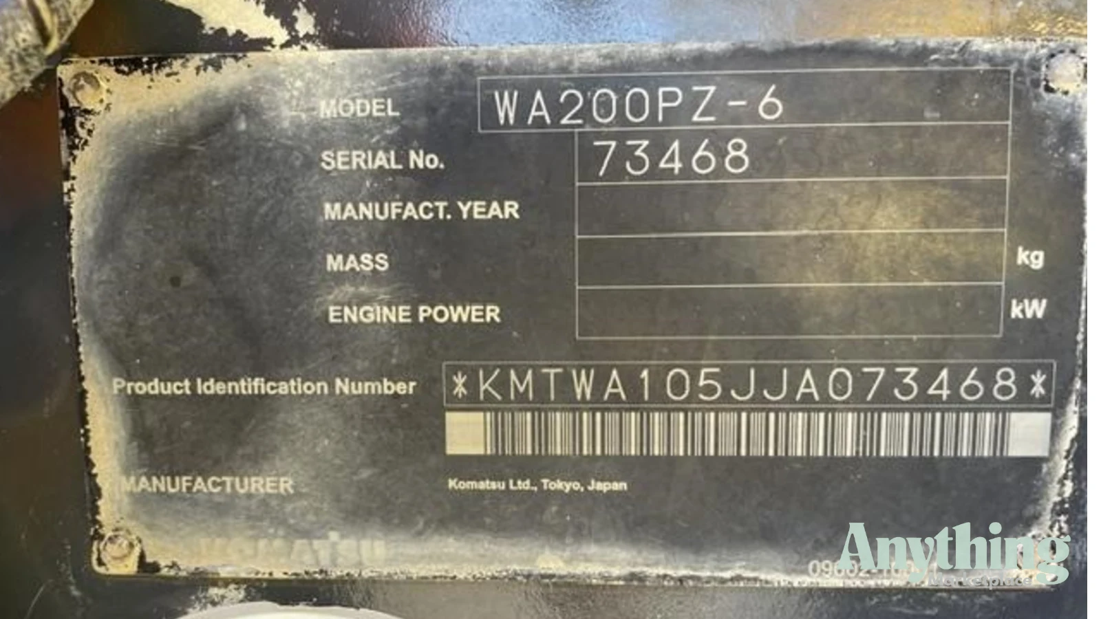 2018 Used Komatsu WA200PZ-6 Loaders
