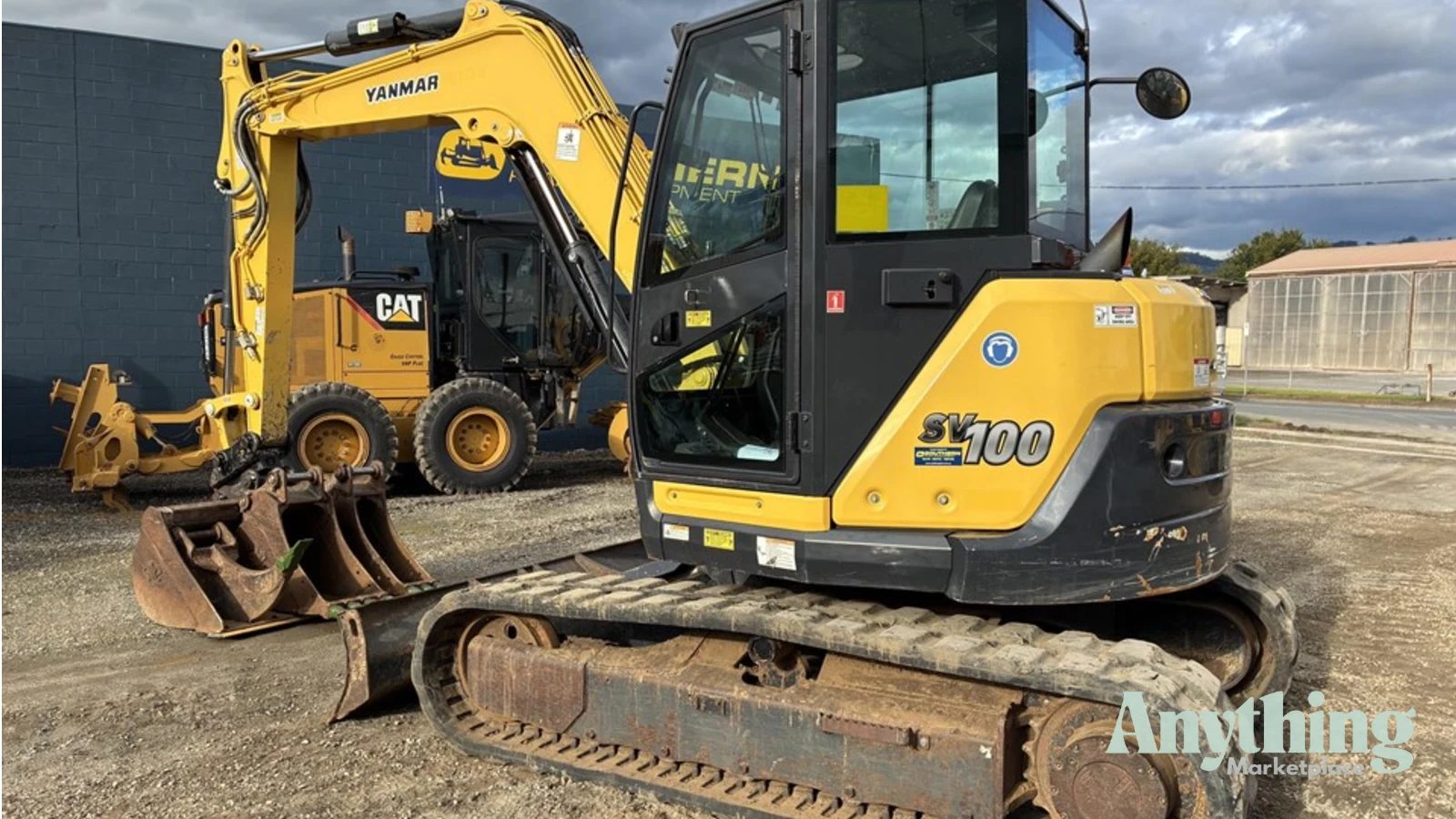 2021 Used Yanmar SV100 Excavators