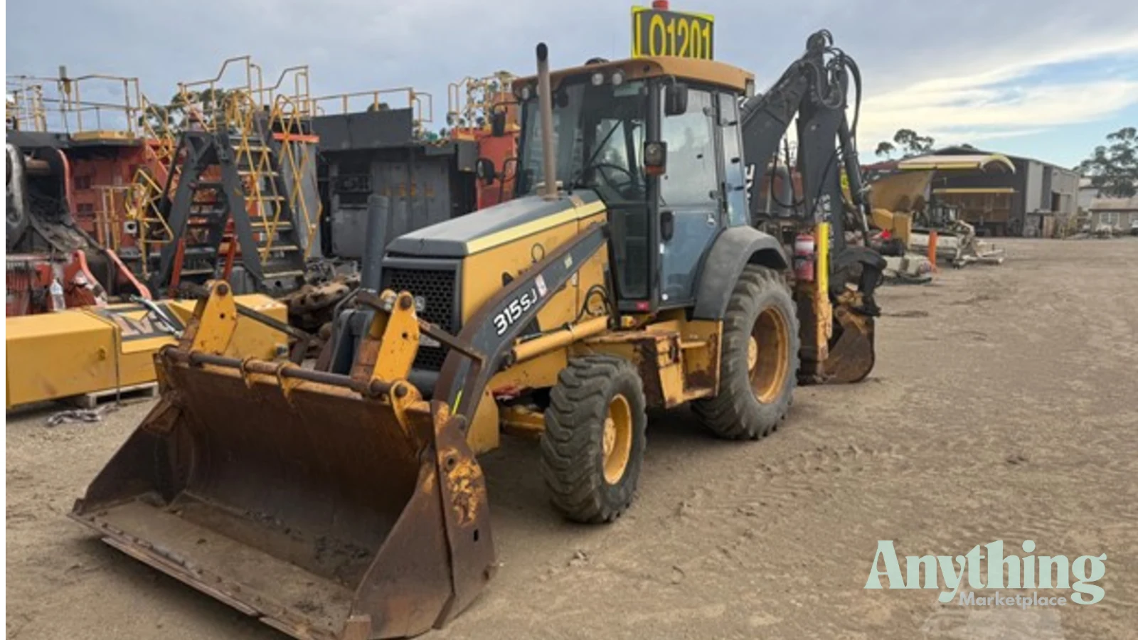 Used John Deere 315SJ Backhoes