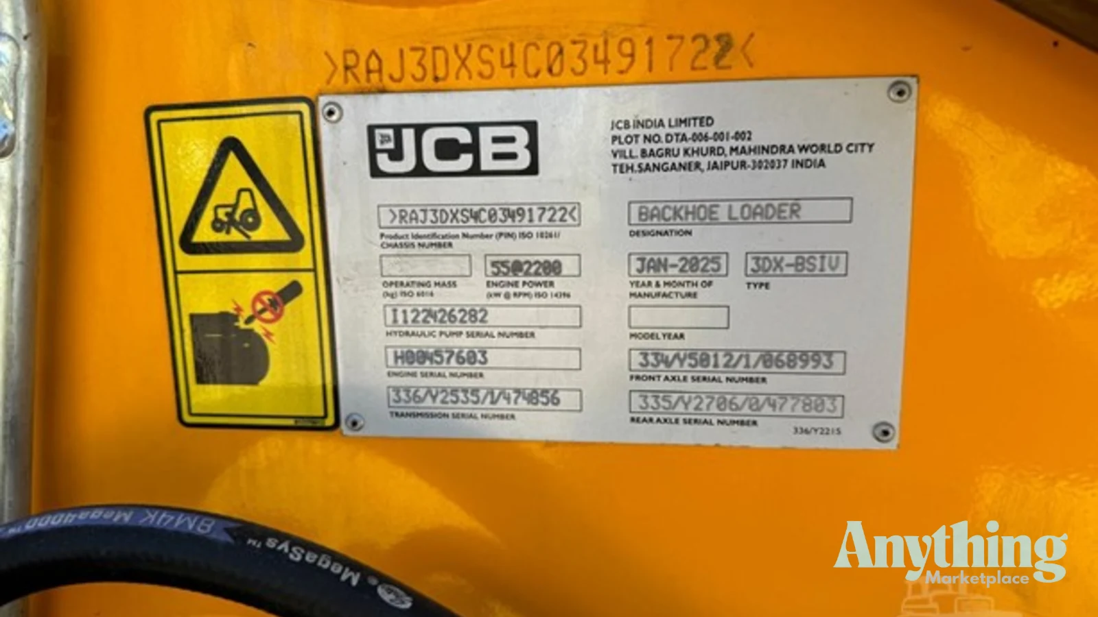 2025 Used Jcb 3DX Backhoes