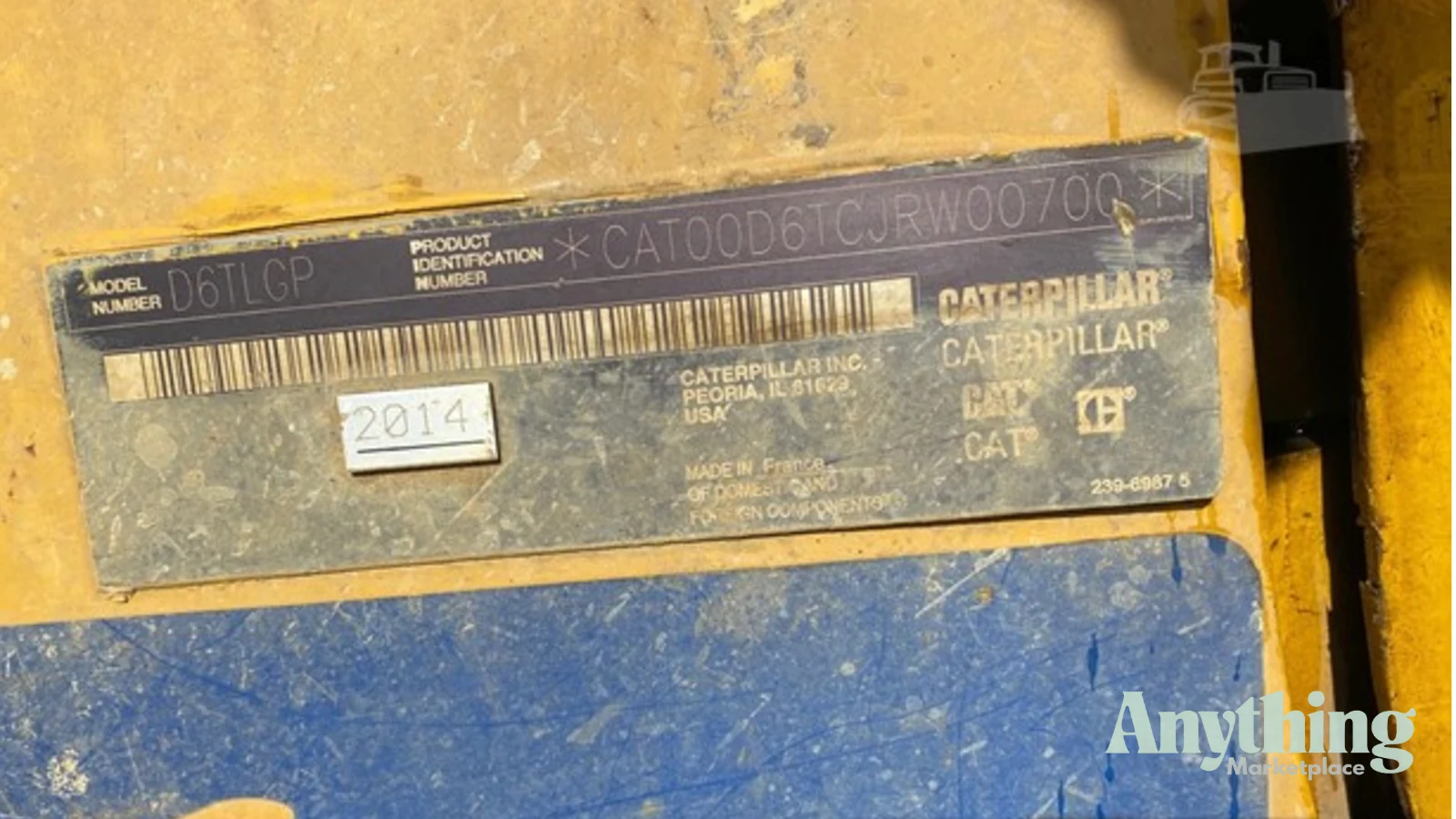 2014 Used Caterpillar D6T LGP Bulldozers