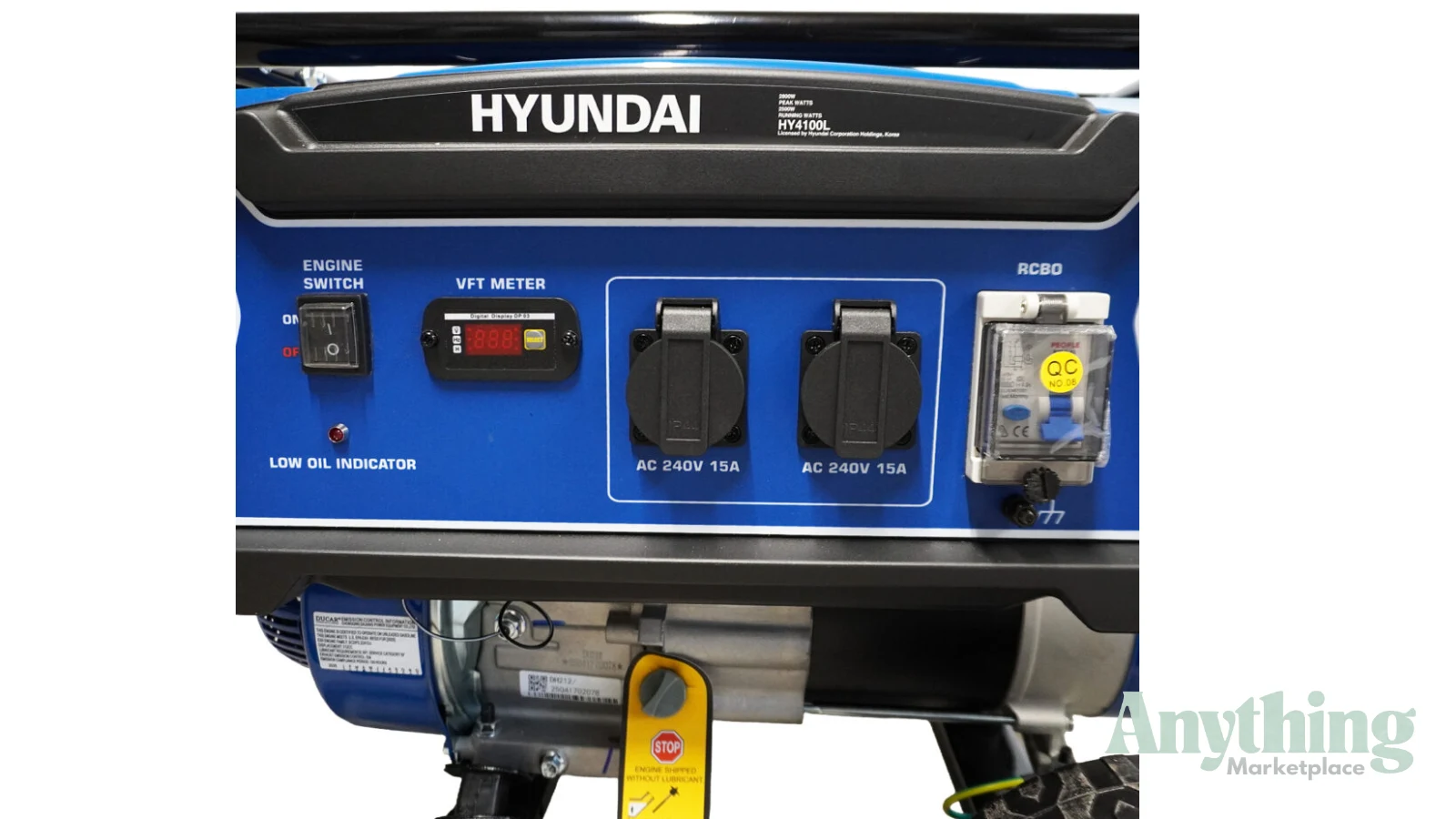 New Hyundai HY4100L Portable Generators