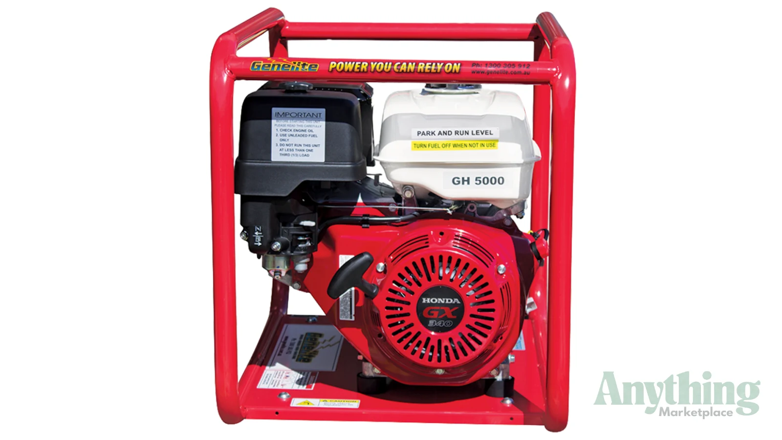 New Honda GH5000 Portable Generators