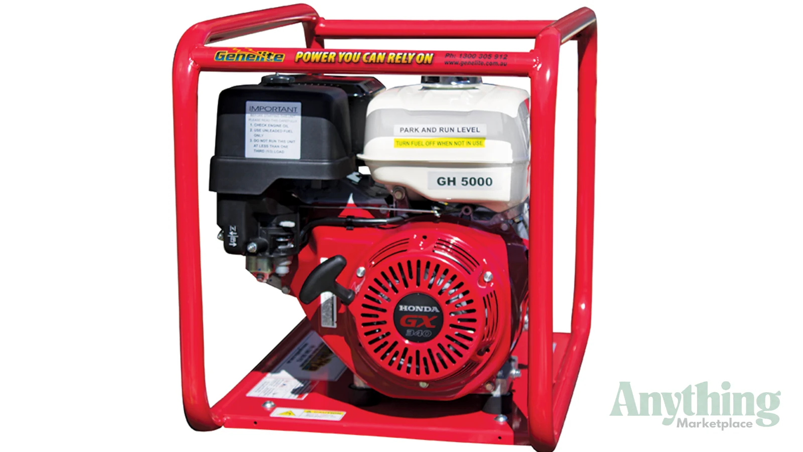 New Honda GH5000 Portable Generators