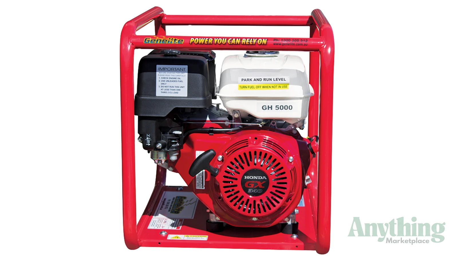 New Honda GH5000 Portable Generators