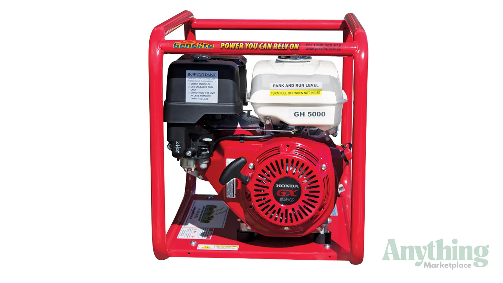 New Honda GH5000/3 Portable Generators