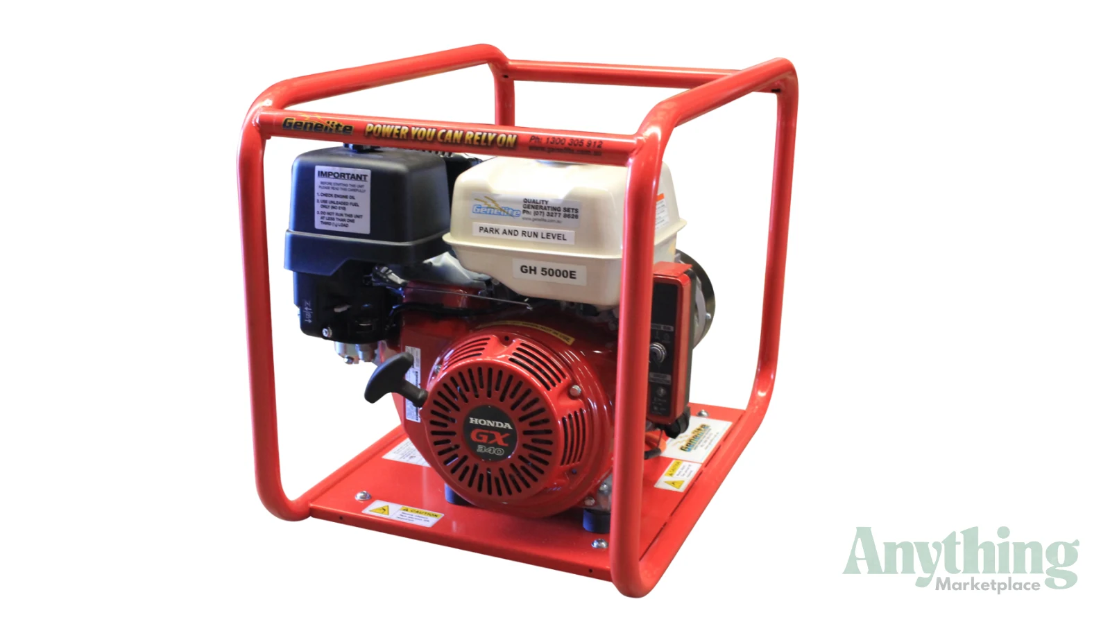 New Honda GH5000E Portable Generators