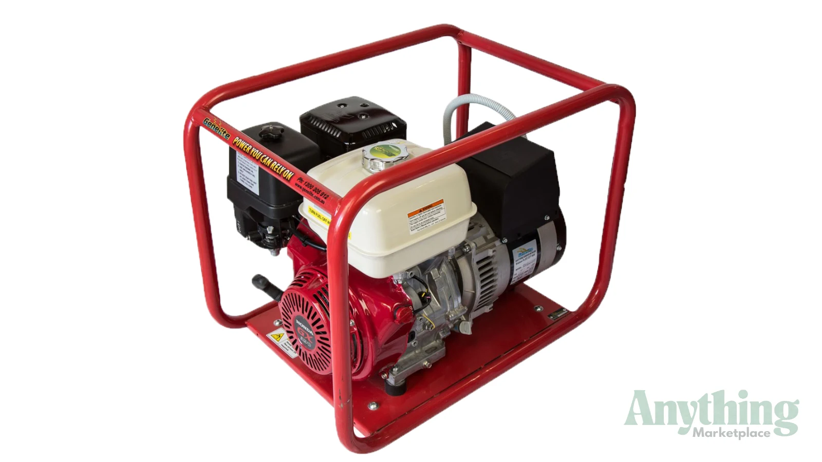 7.5kVA Honda GH6000H – Hire Spec